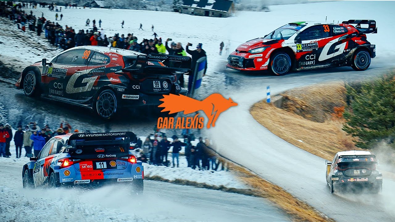 RALLY MONTE CARLO 2026 - HIGHLIGHT WRC SNOW ICE