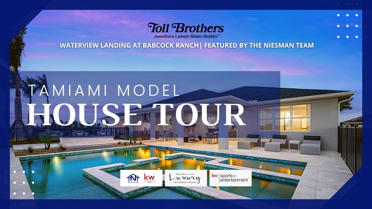 Tamiami Model by Toll Brothers | New Home Tour | Babcock Ranch | Florida Luxury Homes
