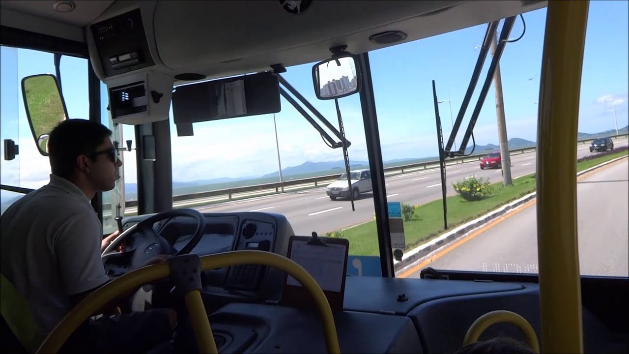ÔNIBUS SAINDO  CENTRO DE FLORIANÓPOLIS   TICEN-TICAN