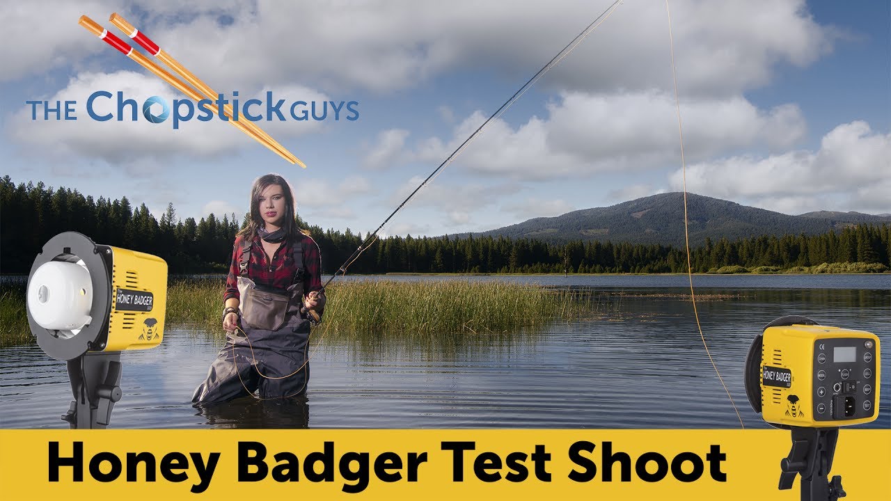 Portrait shoot with the Interfit Honey Badger Monolights