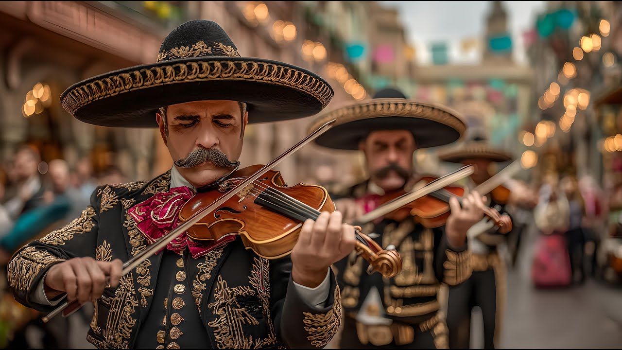 Música Mariachi Festiva | Celebración en las Calles | Alegría y Tradición