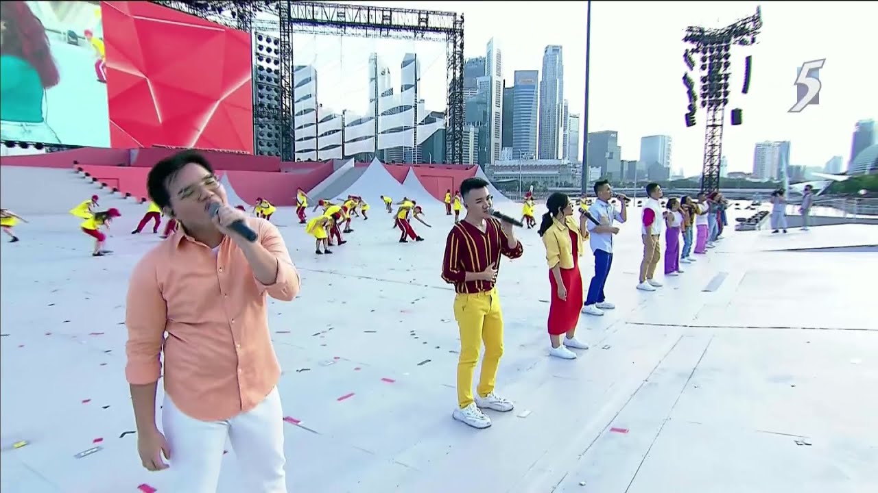 National Songs singalong with The Island Voices Youth Choir | National Day Parade 2022