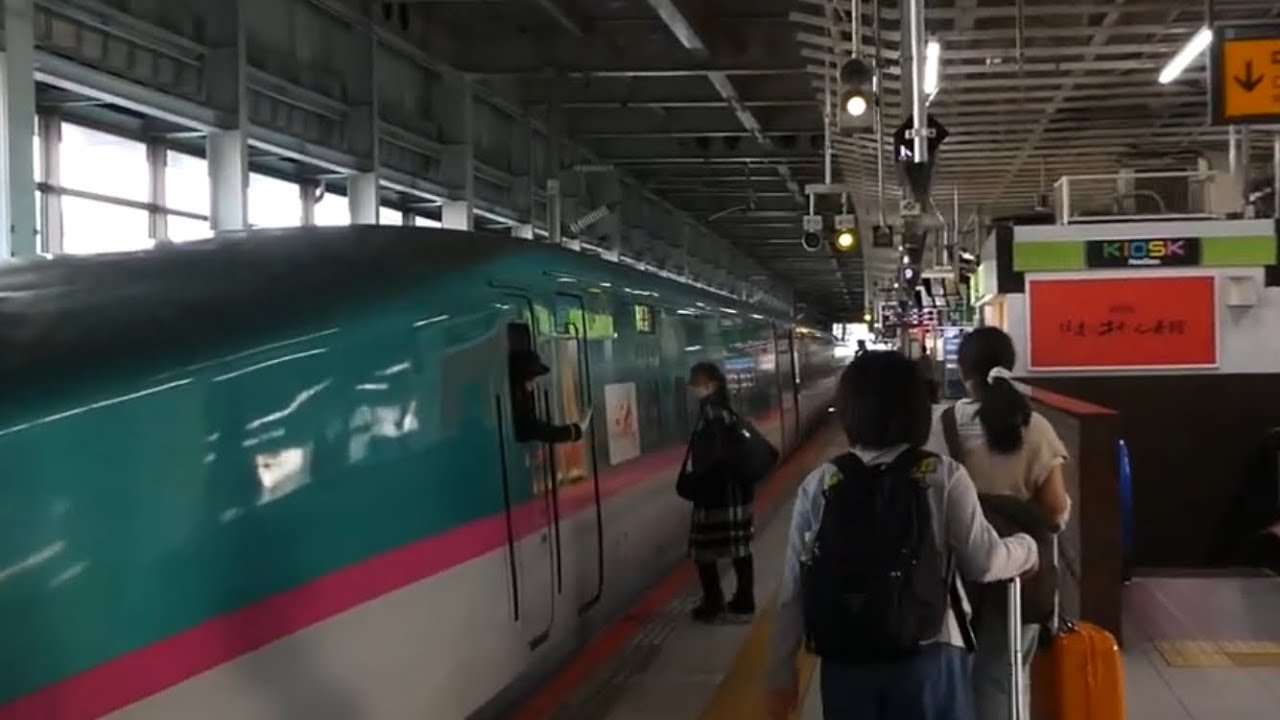 乗り遅れたお客さん　仙台駅　やまびこ150号東京行き　2024/03/31