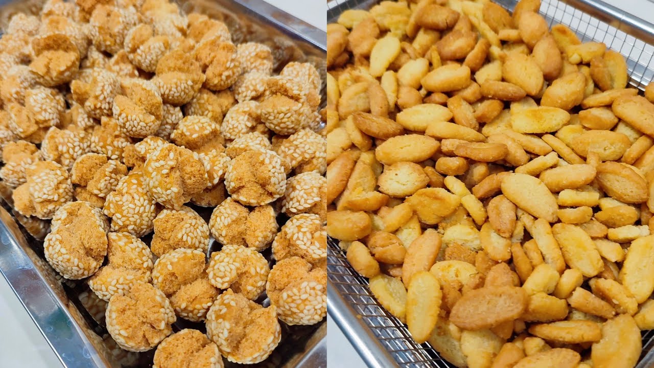 ONDE-ONDE KERING MINI & KUE BIJI KETAPANG. COCOK UNTUK ISIAN TOPLES LEBARAN/IDE JUALAN