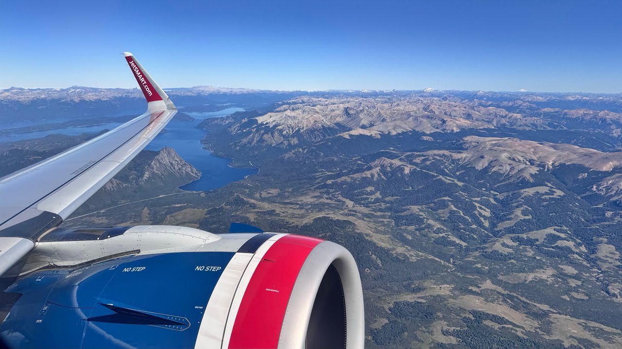 Vuelo Hermoso en La PATAGONIA! 🇦🇷Bariloche - Buenos Aires | JetSmart A320neo [FULL FLIGHT REPORT]