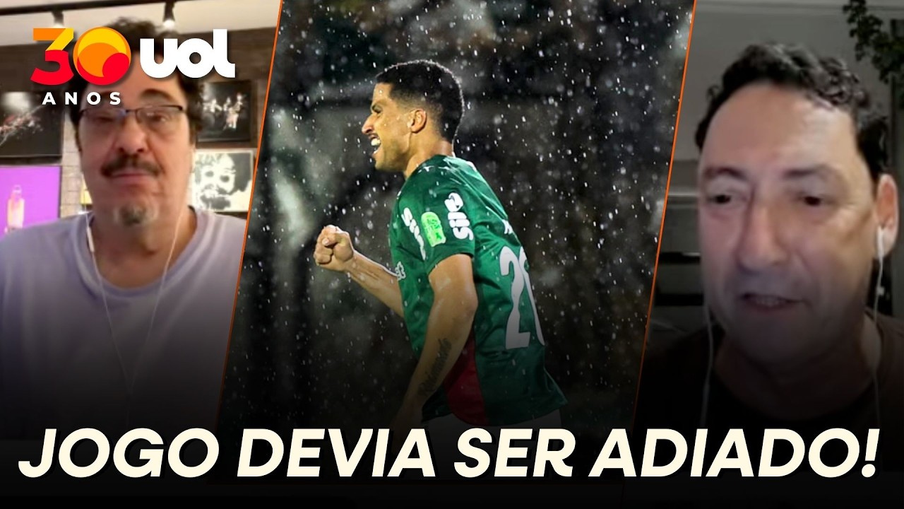 PVC E CASAGRANDE DEFENDEM QUE FINAL DE PALMEIRAS X NOVORIZONTINO DEVERIA TER SIDO ADIADA PELA CHUVA!