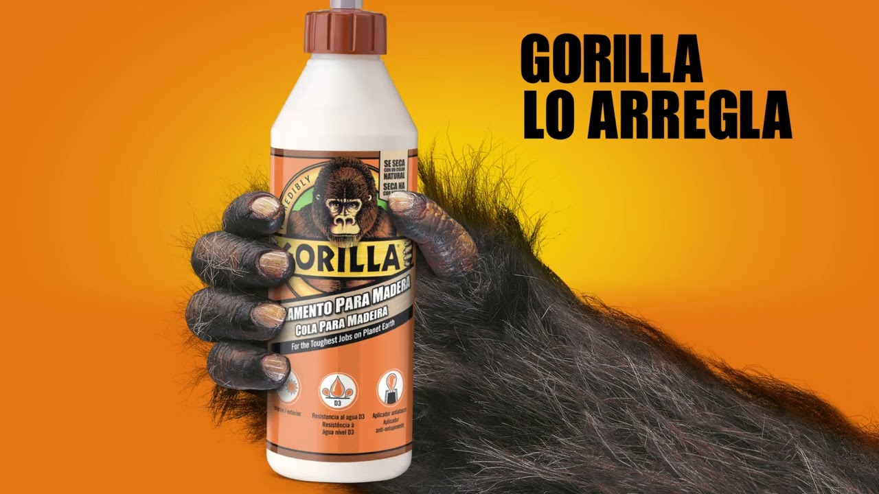 &iquest;Est&aacute; roto? Pegamento para madera Gorilla lo arregla. T&uacute; ahorras.