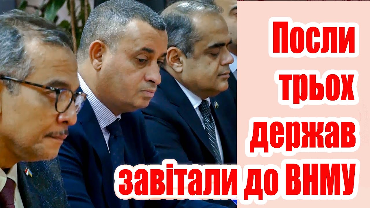 До ВНМУ завітали посли трьох держав