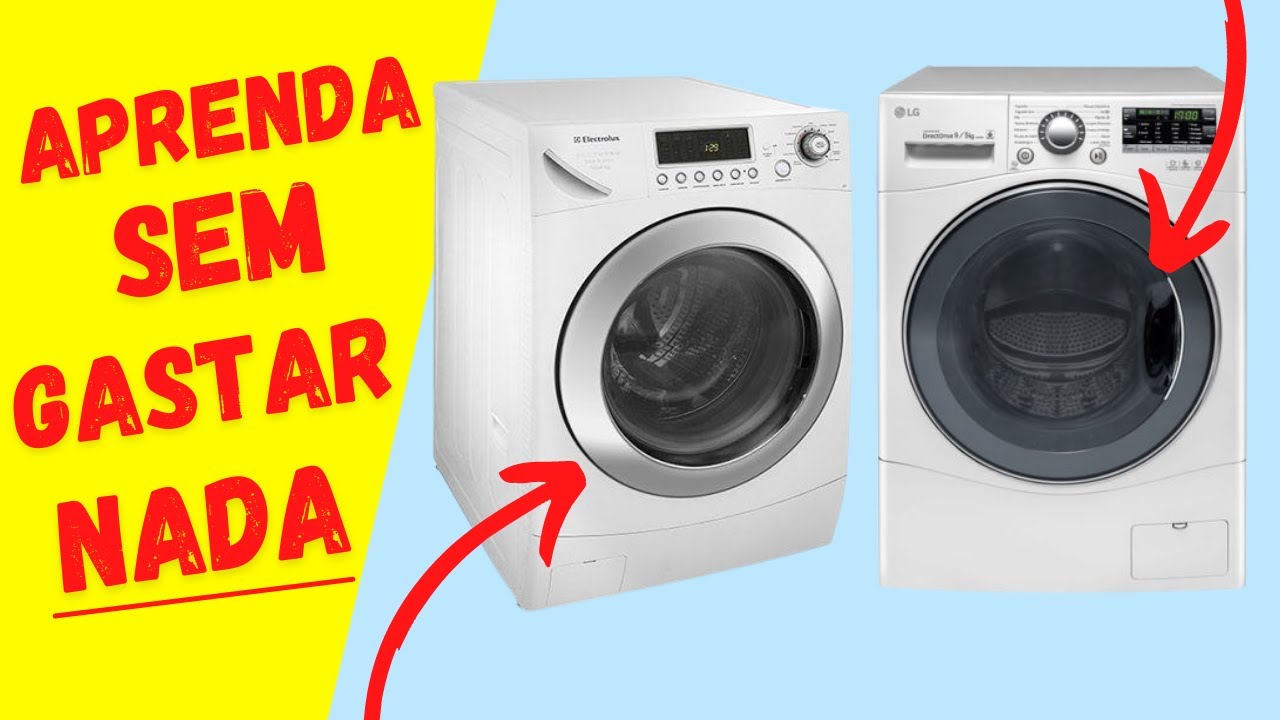 Curso GRATUITO de Lava e Seca - s&oacute; N&Atilde;O APRENDE quem N&Atilde;O QUER