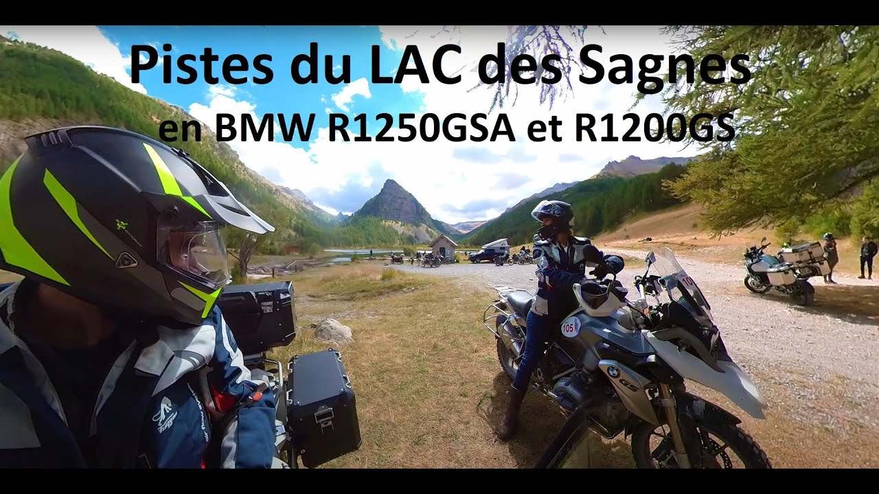 Pistes Lac des Sagnes en R1250GSA et R1200GS