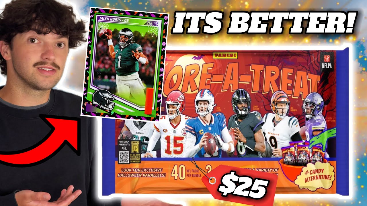 MORE NUMBERED CARDS! (2025 Score-a-Treat Football)