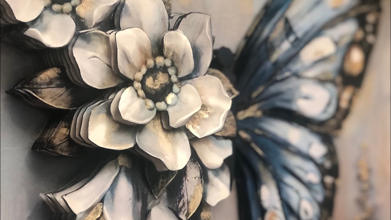 Kâğıt rölyef nasıl yapılır? (Kelebek)🦋 👩‍🎨🖼️
