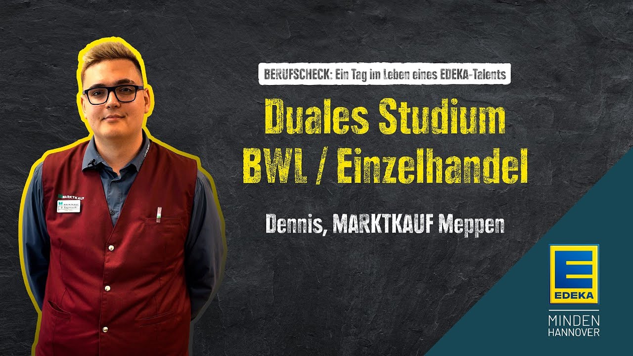 Der BerufsCHECK: Duales Studium BWL / Einzelhandel