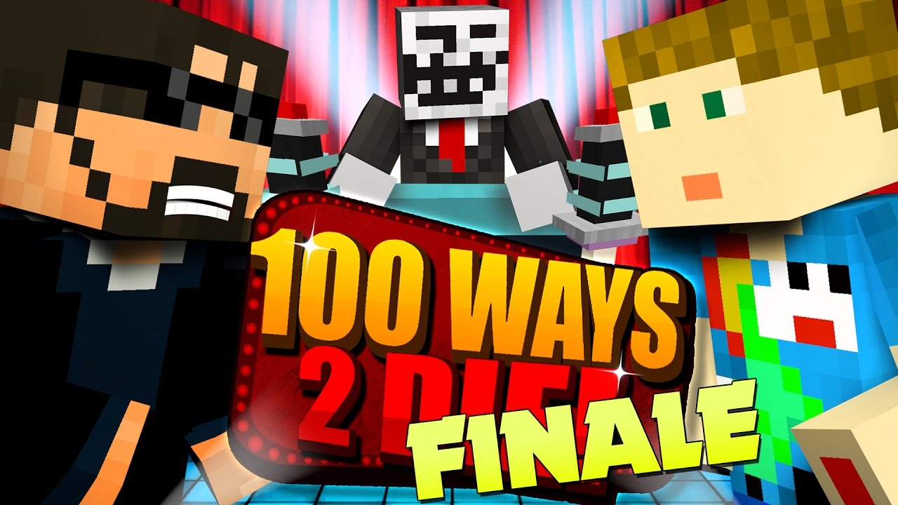 LOSER runs a 5k! 100 WAYS TO DIE! in Minecraft!