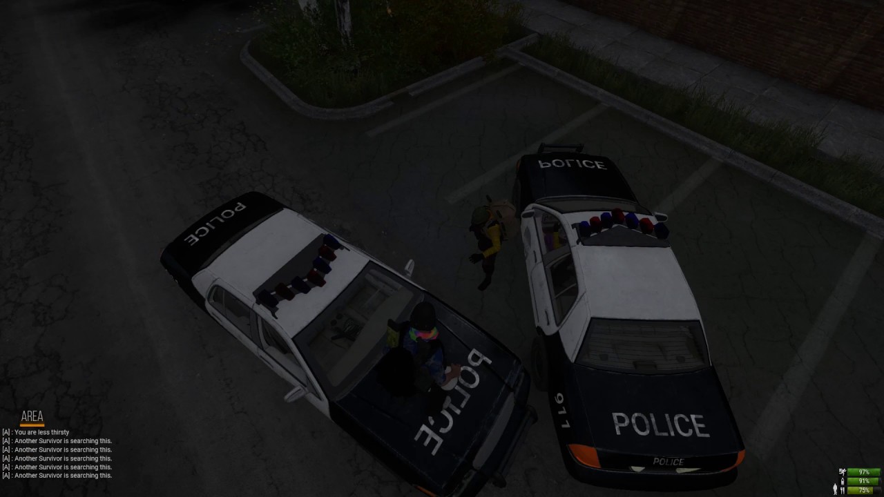 Miscreated - Hayward gave birth to a police car!