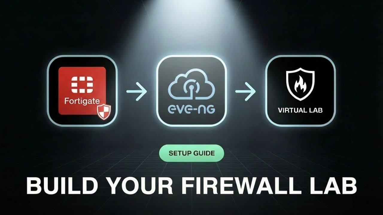 Deploy FortiGate Firewall on EVE-NG - Complete Setup Guide