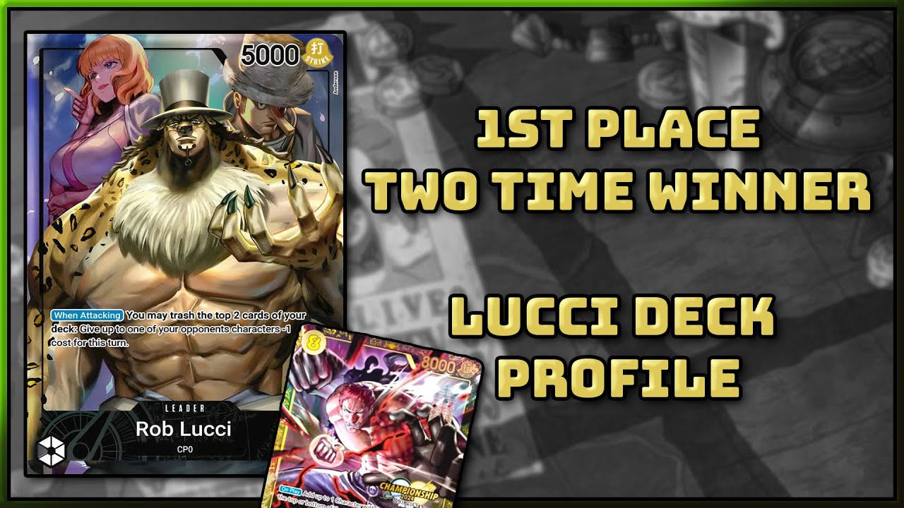 1st Place Store Regional Lucci Deck Profile || Jorden Hamilton ( @BigBrainJorden )