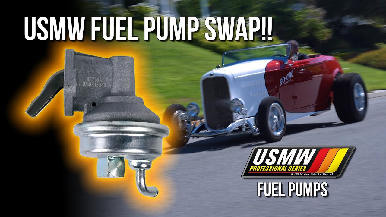 USMW Pro Series Small Block Chevy Mechanical Fuel Pump Install