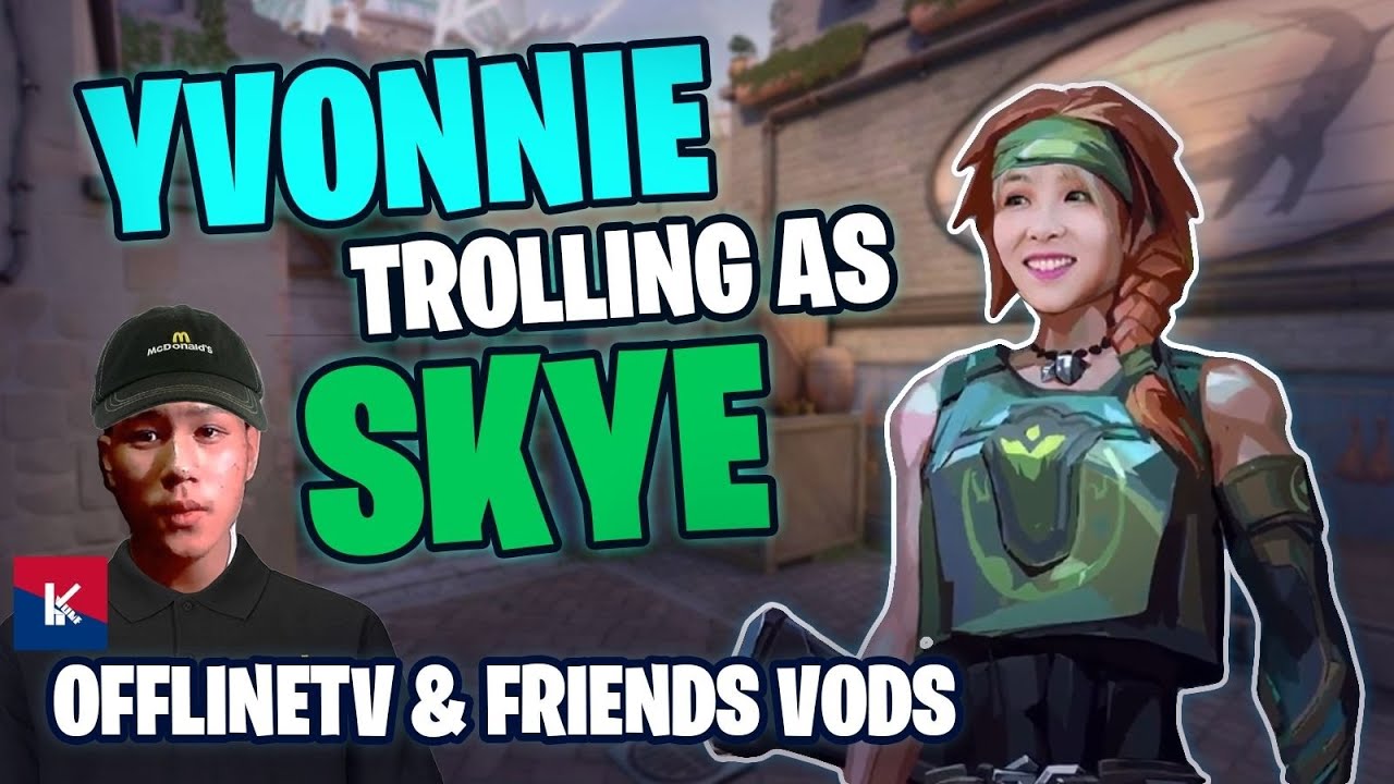 Funny Skye Yvonnie Moments l Hjune Valorant in the Offline TV HOUSE in Los Angeles  l OTV & Friends