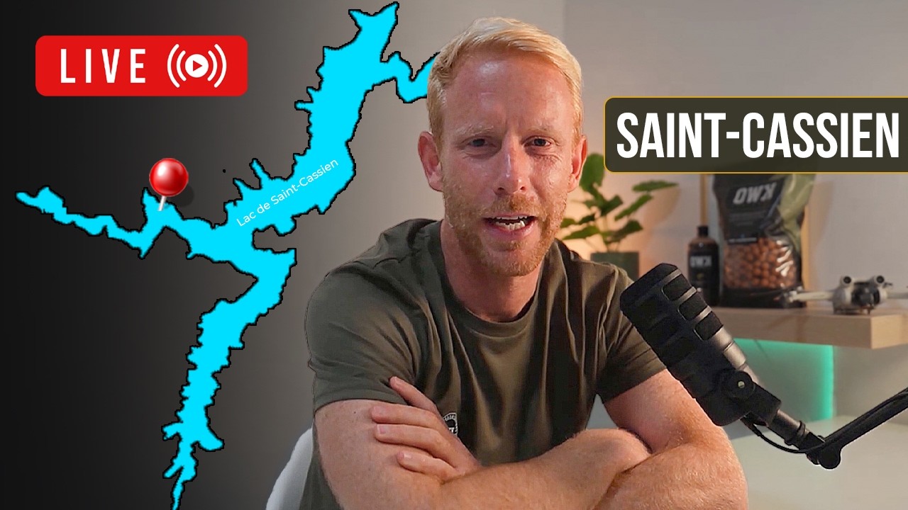Karpervissen op het machtige LAC DE SAINT-CASSIEN | Mark Hofman LIVE
