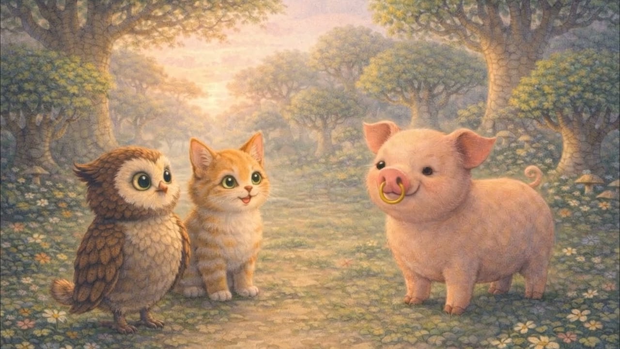 The Owl and the Pussy-Cat 🌙 | A Timeless Children’s Classic