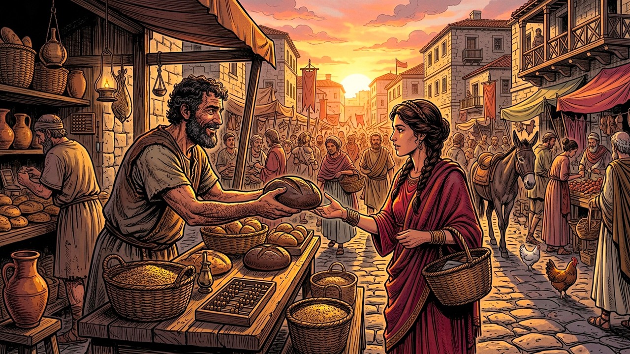 A Day in the Life of an Ancient Roman | B2 English Story ✅️