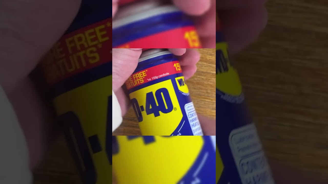 This Trick Is Genius! Remove Hot Glue Residue with WD-40!  #diy #tips #lifehacks