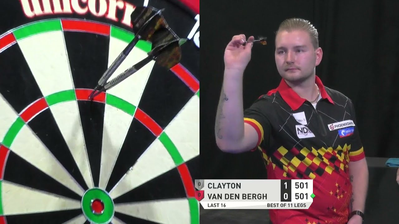 NINE-DARTER! Dimitri Van den Bergh strikes perfection at Players Championship 19