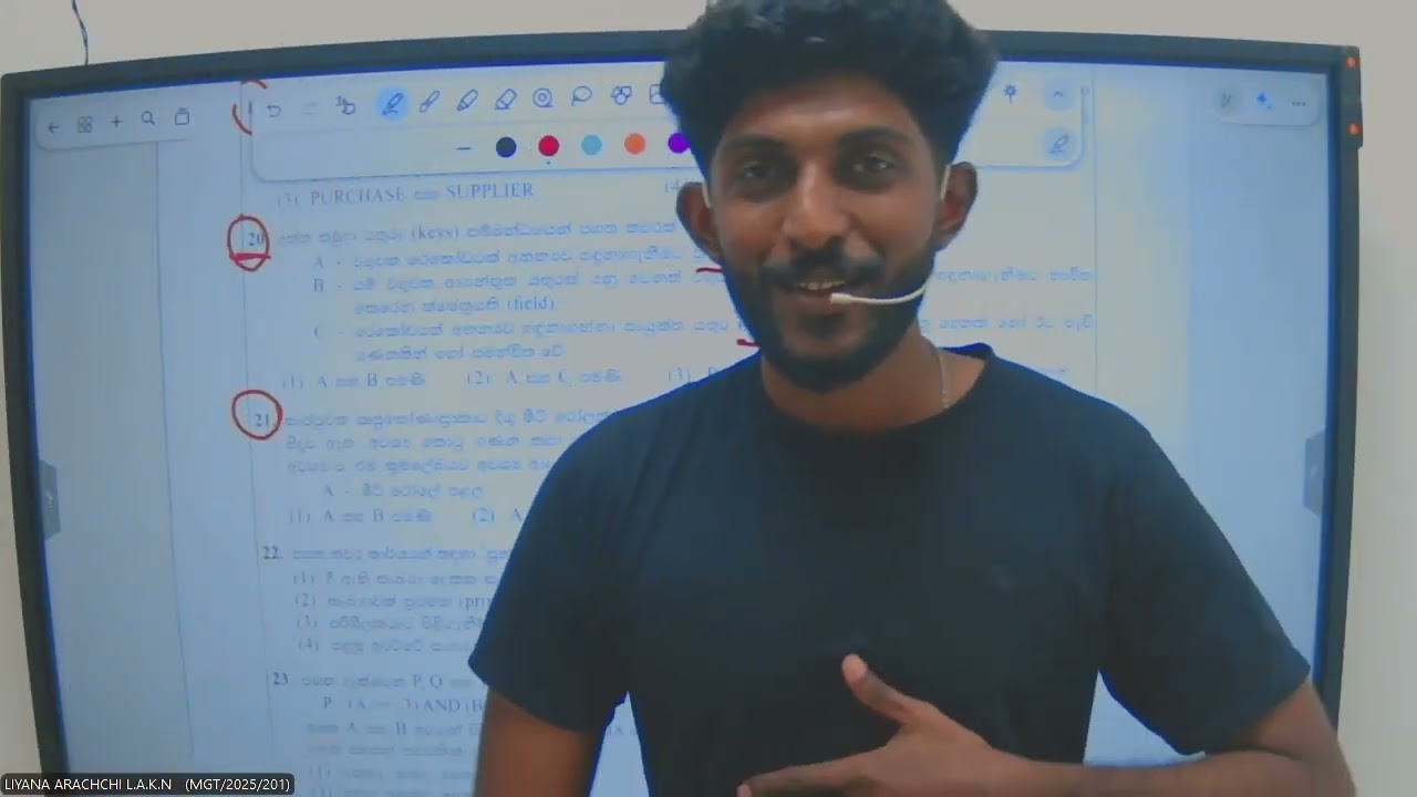 2024 OL 2nd paper discussion / අනුමාන 2025 OL ICT