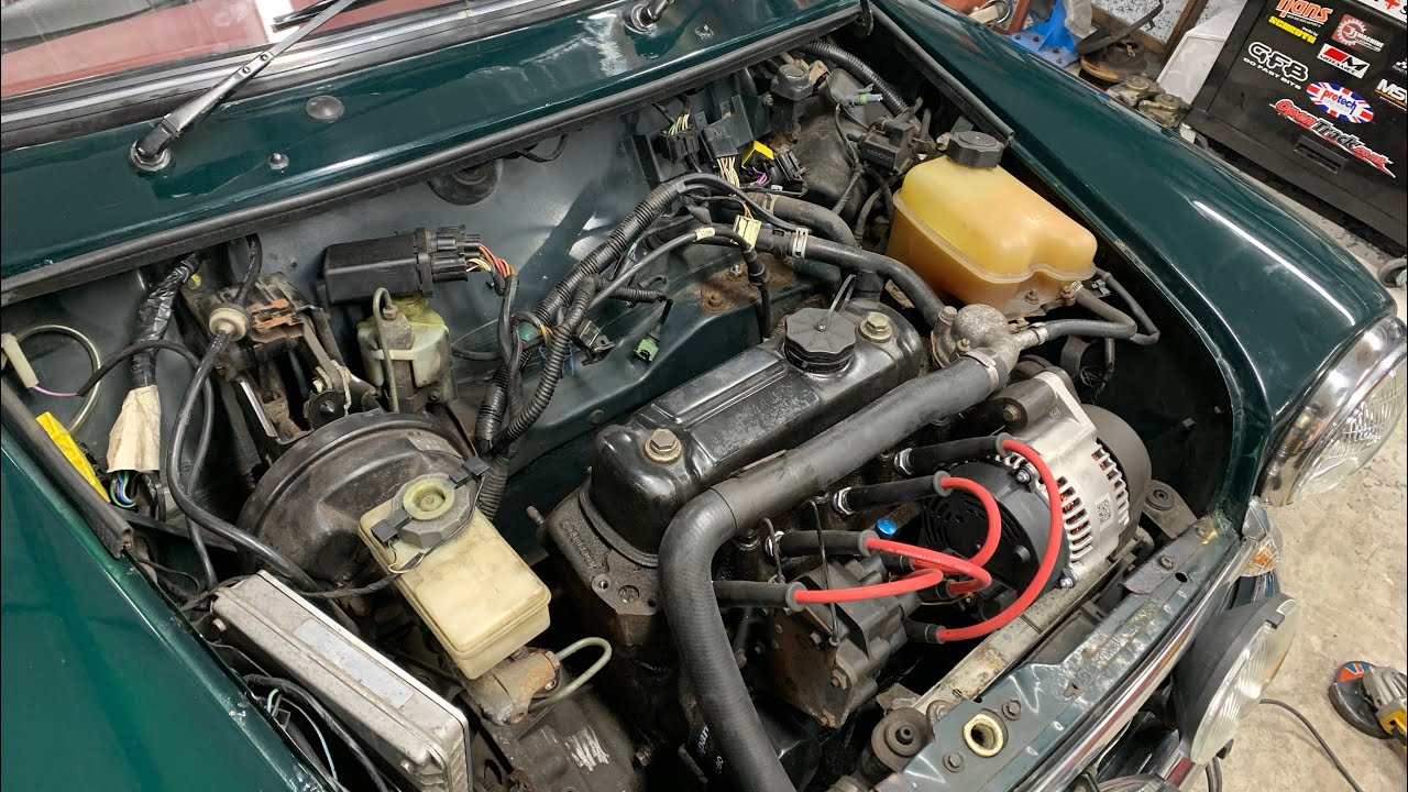 Classic mini MPI LCB manifold swap part 1
