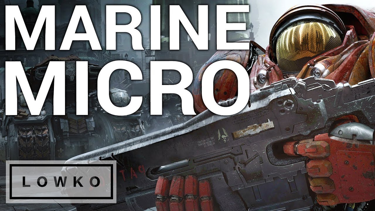 StarCraft 2: MARINE MICRO!