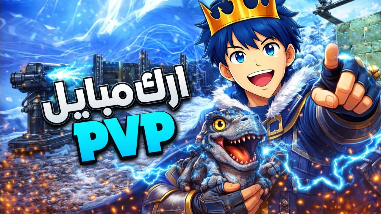 البداية القوية مع اليوتيوبرز🔥🤩|ARK MOBILE PVP #1⚔️