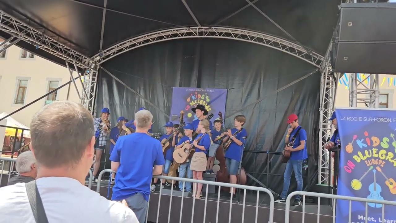 Bluegrass in La Roche 2025, Kids on Bluegrass