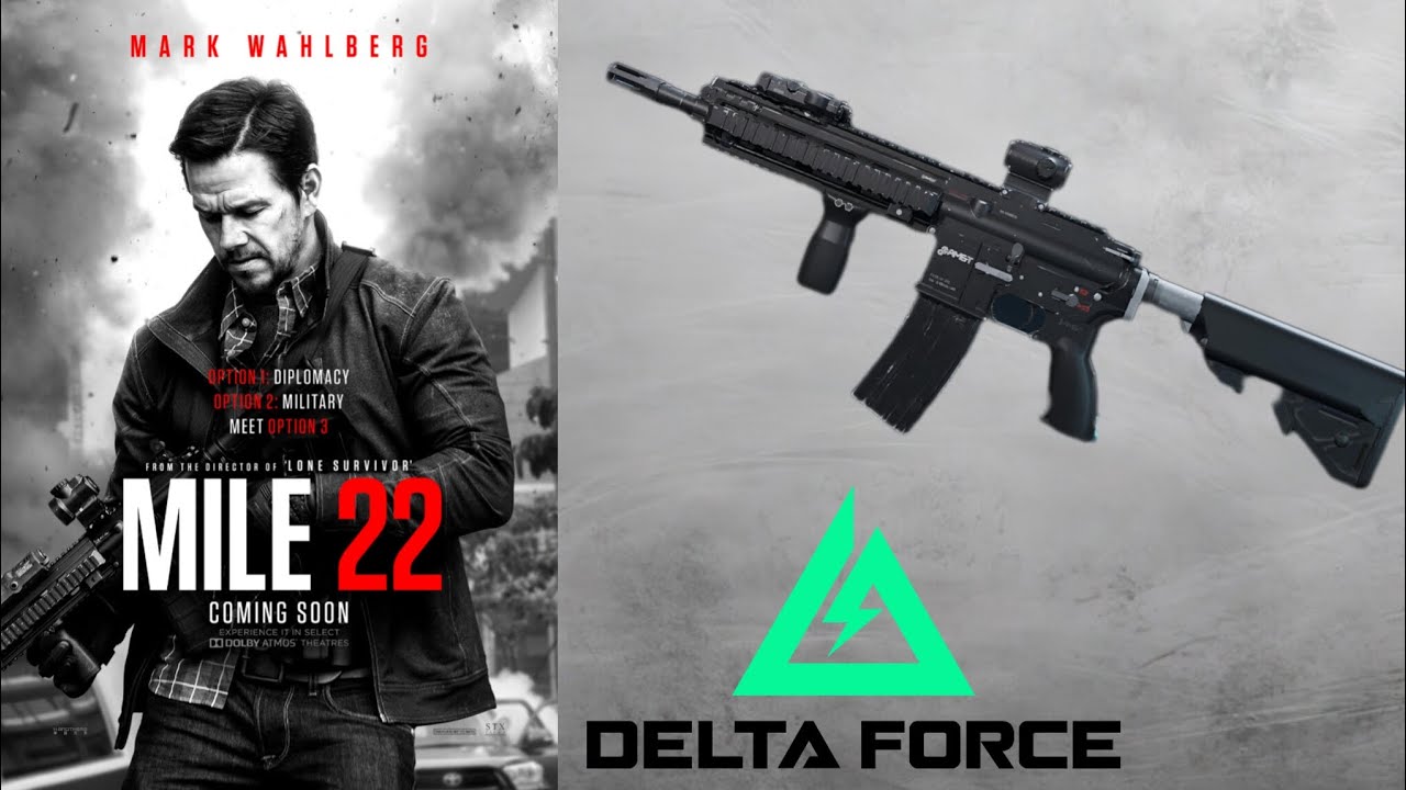 “James Silva" Mile 22 HK-416D Loadout - Delta Force Mobile 