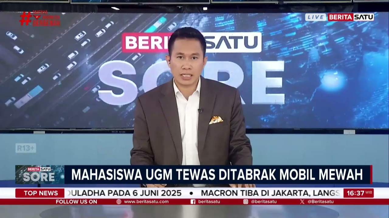 Sopir BMW Penabrak Mahasiswa UGM Jadi Tersangka #Beritasatu