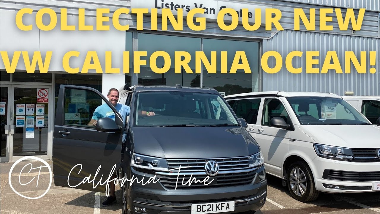 Collecting and Unpacking Our BRAND NEW California Ocean T6.1 Camper Van!