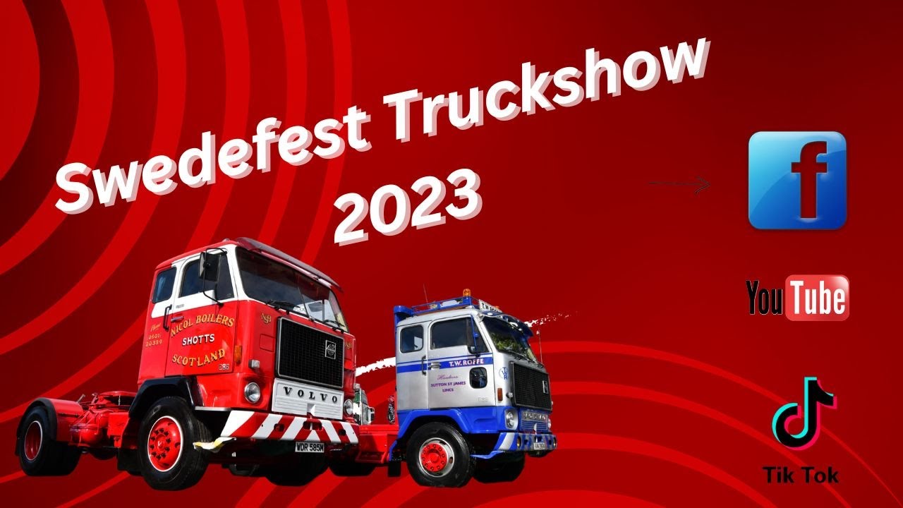 Swedefest Truckshow UK #scania #volvo Trucks 2023