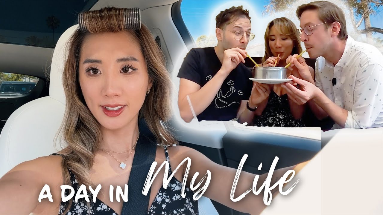 Office Day & Filming Try Guys Dumplings! 🎥 A Day in My Life | YB Chang Biste
