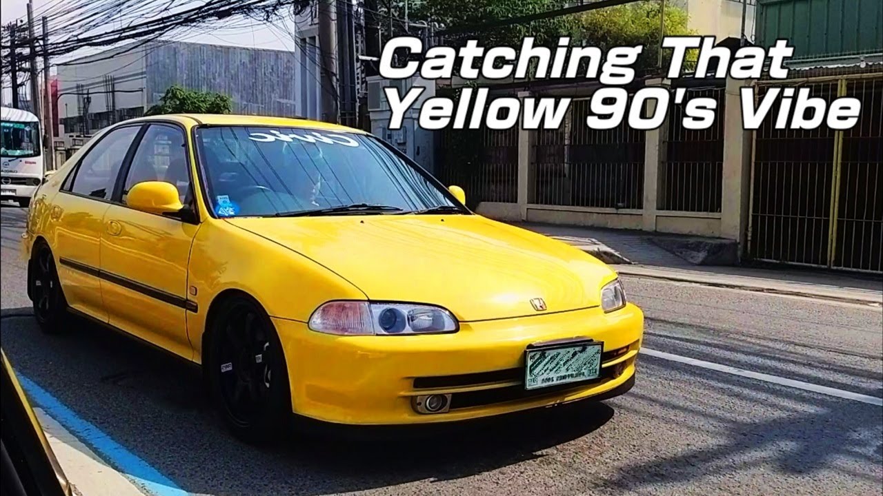 Honda Civic EG9 SIR-I Walk-Around Video | The Yellow 90's Vibe Goodness!
