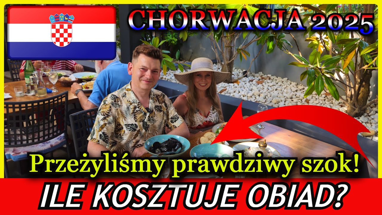 OBIAD W BRELI Restauracja nas zaskoczyła! Ile KOSZTUJE jedzenie? CHORWACJA 2025