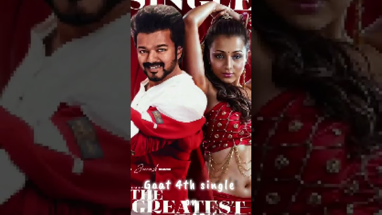 fourth single goat -official  |thalapathyvijay | VENKAT | TRISHA #thalapathy #trisha #yuvan