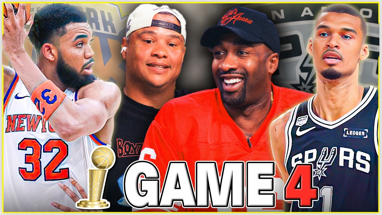 INSANE NBA FINALS GAME 4 WATCH PARTY : KNICKS VS SPURS W/ JOSIAH