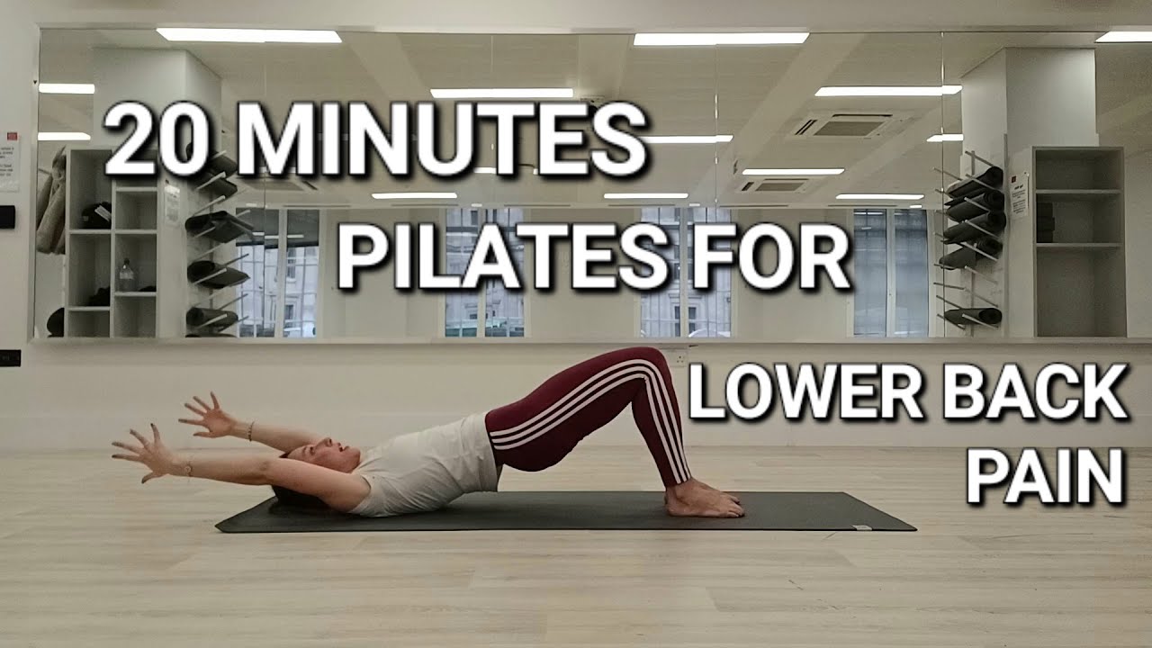20 Minutes Pilates class for Lower Back Pain (No props needed)