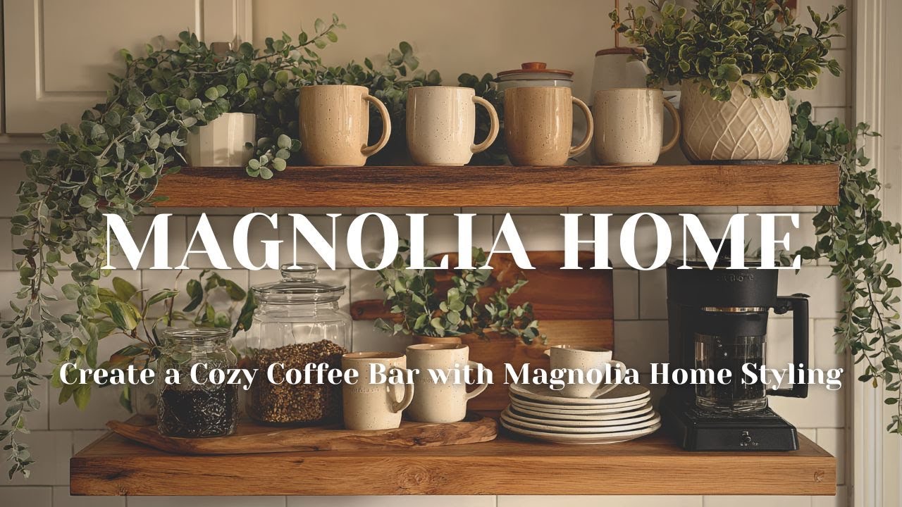 ☕ Идеи оформления кофейни с атмосферой Magnolia Home
