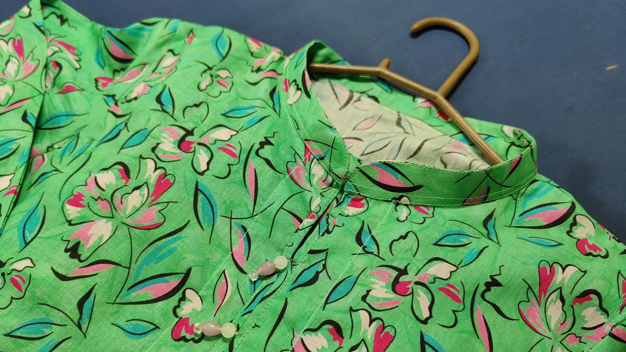 Co ORD dress cutting sewing with ban Neckline 