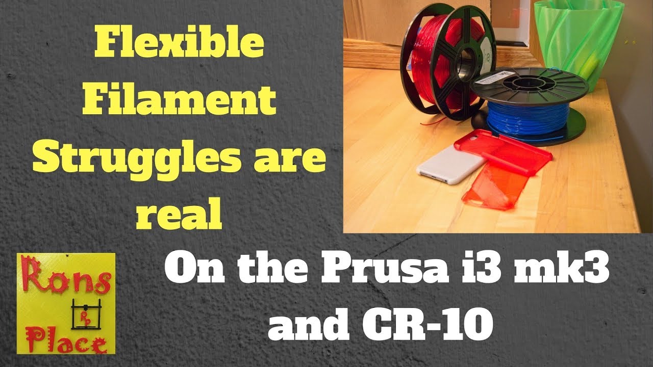 Flex Struggles continue on the Prusa i3 mk3 and CR-10
