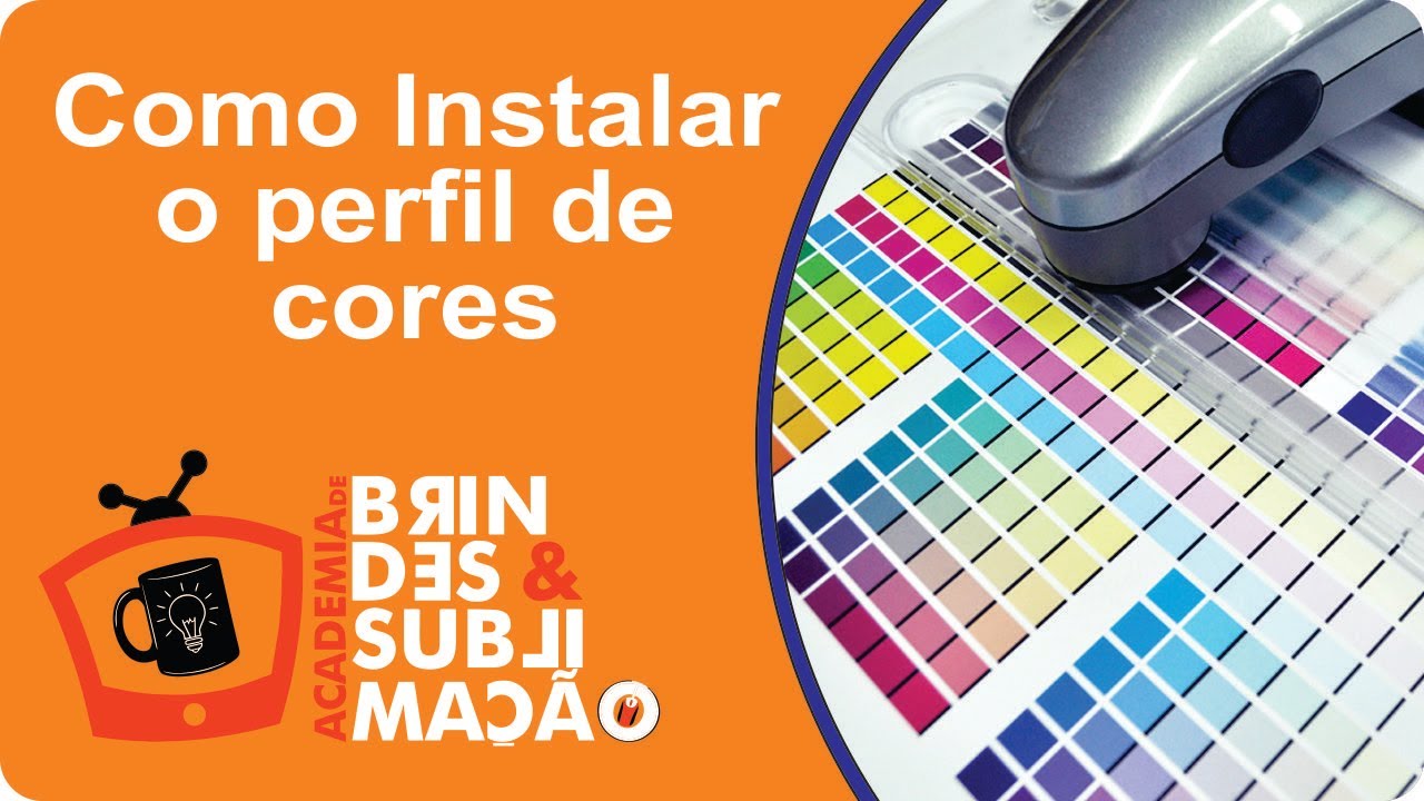 Como Instalar o perfil de cores sublimatica rapido e fácil + download do perfil de cores