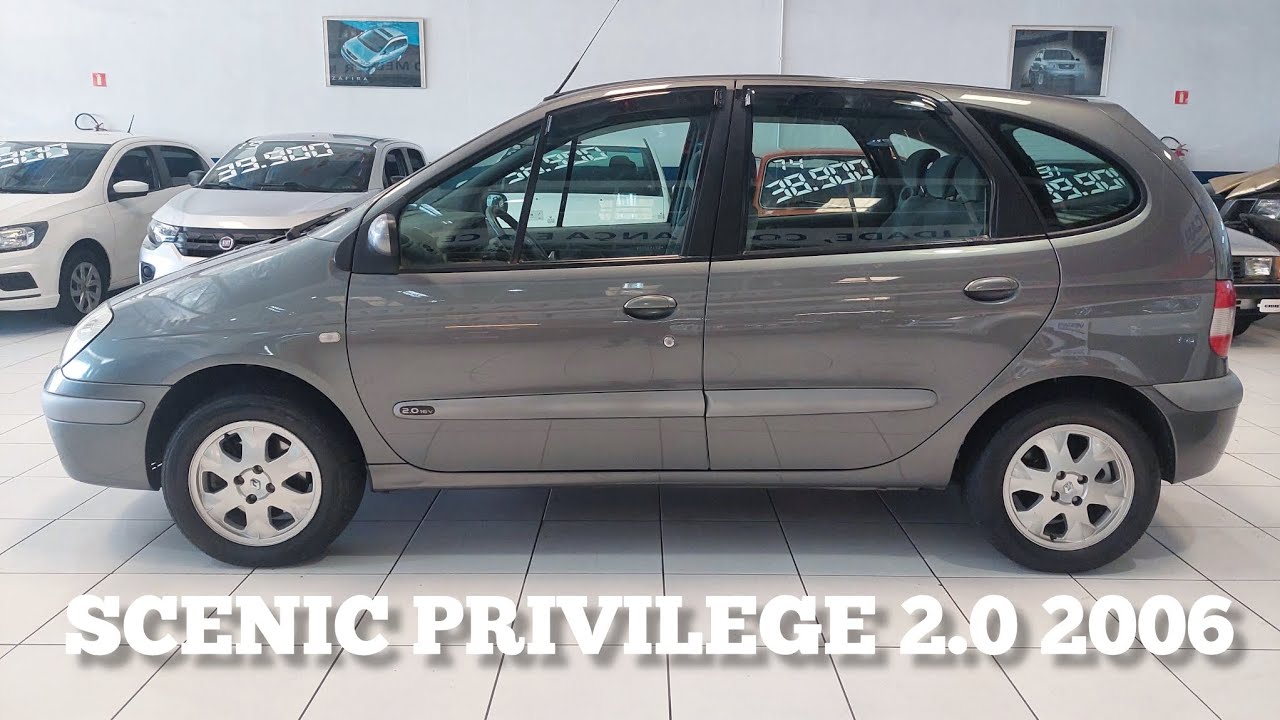 RENAULT SCENIC PRIVILEGE 2.0 2006 - CURITIBA - PR @VeicarMultimarcascuritiba