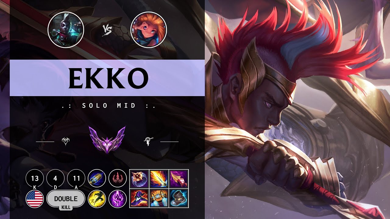 Ekko Mid vs Zoe - NA Master Patch 14.10