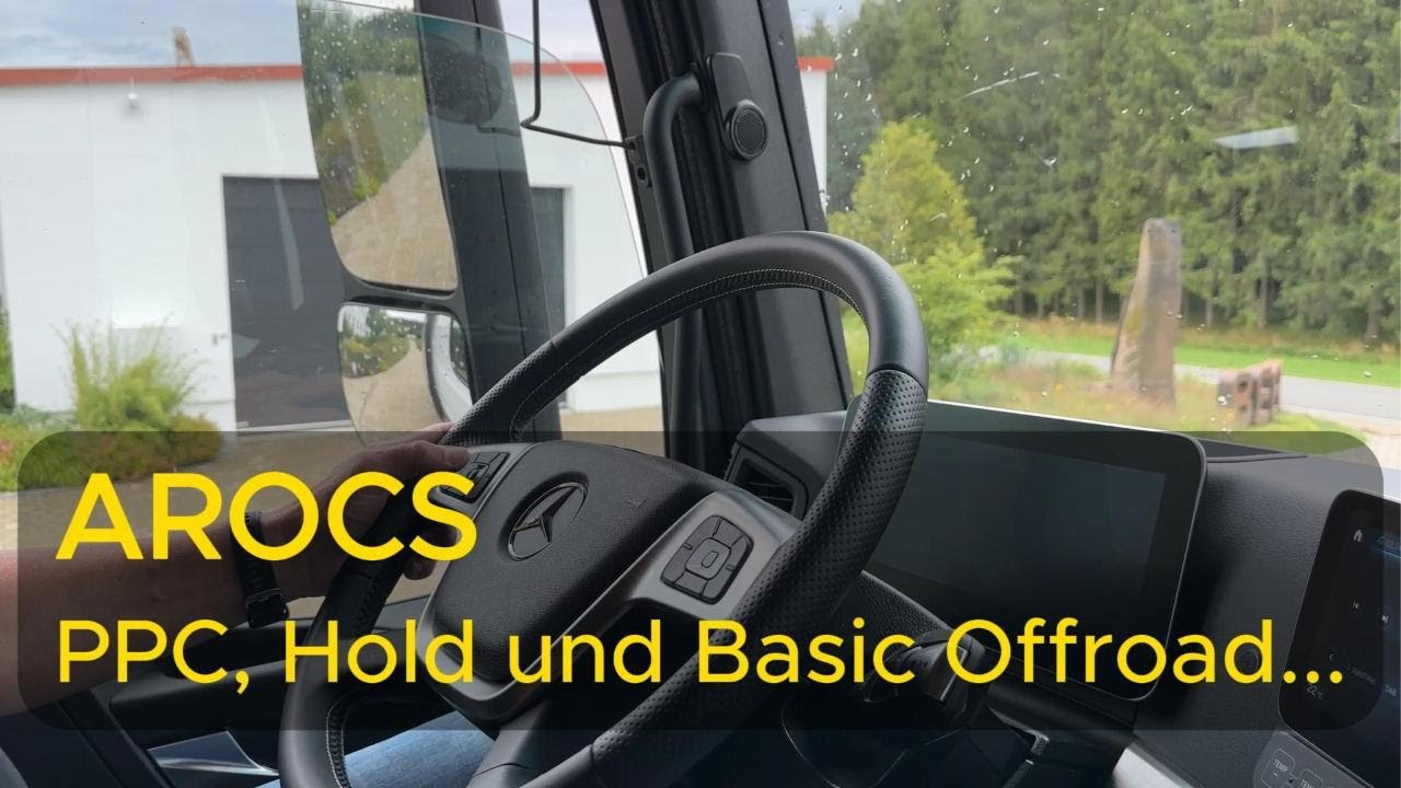 Arocs PPC Hold und einfache Geländeeinstellungen